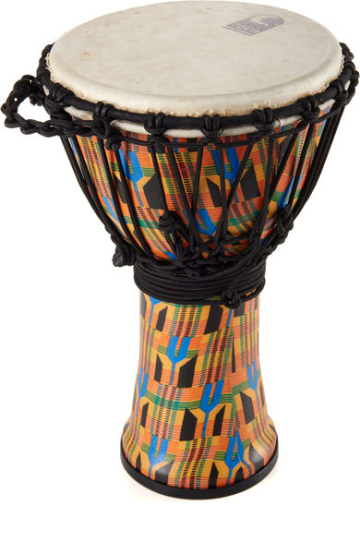 Toca SFDMX-9K Djembe Freestyle Kente Cloth - Toca SFDMX-9K Djembe Freestyle Kente Cloth
