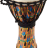 Toca SFDMX-9K Djembe Freestyle Kente Cloth - Toca SFDMX-9K Djembe Freestyle Kente Cloth