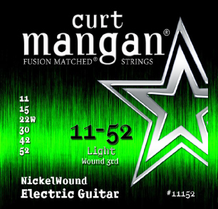 Curt Mangan Nickel Wound Set 11-52 - Curt Mangan Nickel Wound Set 11-52