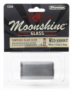 Dunlop C218 Medium Short Glass Moonshine - Dunlop C218 Medium Short Glass Moonshine