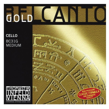 Thomastik Belcanto Gold Medium 4/4 D - Thomastik Belcanto Gold Medium 4/4 D
