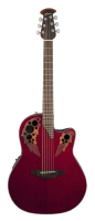 Ovation CE44-RR Celebrity Elite Mid Cutaway Ruby Red