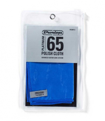 Dunlop P65MF12 Platinum 65 Polish Cloth - Dunlop P65MF12 Platinum 65 Polish Cloth