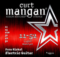Curt Mangan Pure Nickel Wound Light Set 11-52
