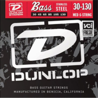 Dunlop DBS Stainless Steel Bass Medium 6 30-130