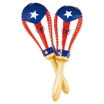 Latin Percussion LP393-PR Salsa Rawhide Maracas - Latin Percussion LP393-PR Salsa Rawhide Maracas