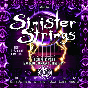 Kerly KQXS-1052 Sinister Nickel Tempered - Kerly KQXS-1052 Sinister Nickel Tempered