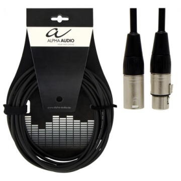 Alpha Audio Pro Line Microphone Cable XLR/XLR 9 м - Alpha Audio Pro Line Microphone Cable XLR/XLR 9 м