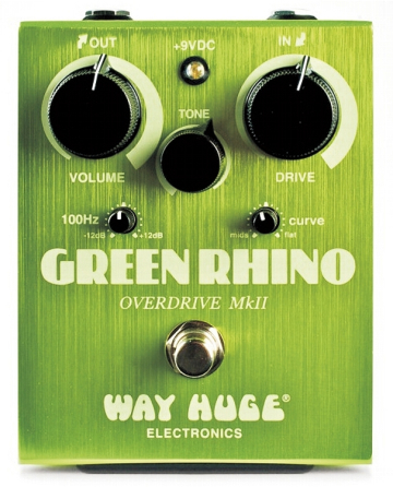 Dunlop WHE202 Green Rhino Overdrive - Dunlop WHE202 Green Rhino Overdrive