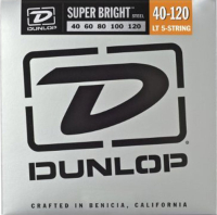 Dunlop DBSBN Super Bright Nickel Wound Bass Light 5 40-120