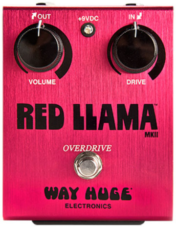 Dunlop WHE203 Red Llama Overdrive - Dunlop WHE203 Red Llama Overdrive