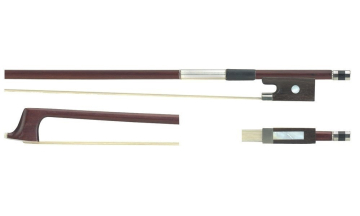 Saga Music Anton Breton AB-110 Brazilwood Student Violin Bow 3/4 - Saga Music Anton Breton AB-110 Brazilwood Student Violin Bow 3/4