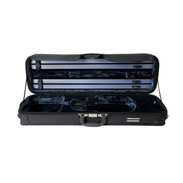 GEWA Strato Deluxe Black Violin Case 4/4 - GEWA Strato Deluxe Black Violin Case 4/4