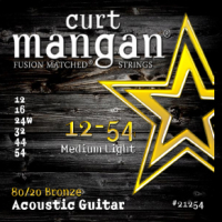 Curt Mangan 80/20 Bronze Medium Light Set 12-54