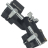 GIBRALTAR RACK ACCESSORY ROAD SERIES ADJUSTABLE ANGLE CLAMP SC-GRSAAC - GIBRALTAR RACK ACCESSORY ROAD SERIES ADJUSTABLE ANGLE CLAMP SC-GRSAAC