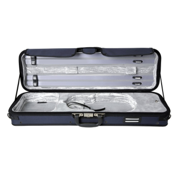 GEWA Strato Deluxe Dark Blue Violin Case 4/4 - GEWA Strato Deluxe Dark Blue Violin Case 4/4