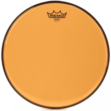 REMO BE-0314-CT-OG Colortone Emperor Clear Orange, 14" - REMO BE-0314-CT-OG Colortone Emperor Clear Orange, 14"