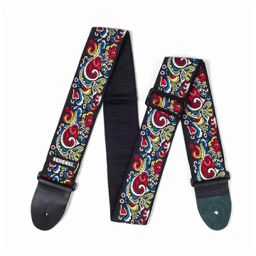 DUNLOP JH03 Jimi Hendrix Love Drops Strap - DUNLOP JH03 Jimi Hendrix Love Drops Strap