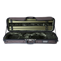 GEWA Strato Deluxe Dark Brown Violin Case 4/4