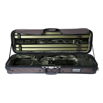 GEWA Strato Deluxe Dark Brown Violin Case 4/4 - GEWA Strato Deluxe Dark Brown Violin Case 4/4