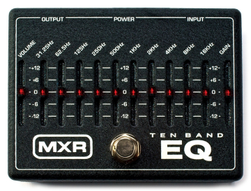 Dunlop M108EU 10-Band Graphic EQ - Dunlop M108EU 10-Band Graphic EQ