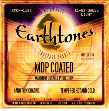 Kerly KMDP-1048 Earthtones Phosphor Bronze MDP Coated Tempered - Kerly KMDP-1048 Earthtones Phosphor Bronze MDP Coated Tempered