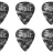 Dunlop 4830-02 Genuine Celluloid Black Perloid - Dunlop 4830-02 Genuine Celluloid Black Perloid
