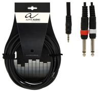 Alpha Audio Basic Line Audio Y-Cable Stereo Jack 3.5 мм - 2 Mono Jack 1.5 м