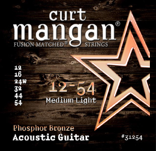 Curt Mangan PhosPhor Bronze 12-54 - Curt Mangan PhosPhor Bronze 12-54
