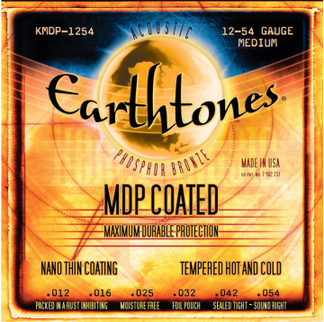 Kerly KMDP-1254 Earthtones Phosphor Bronze MDP Coated Tempered - Kerly KMDP-1254 Earthtones Phosphor Bronze MDP Coated Tempered