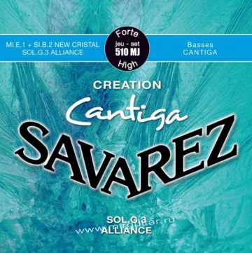 SAVAREZ 510MJ Creation Cantiga Blue High Tension - SAVAREZ 510MJ Creation Cantiga Blue High Tension