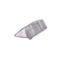 DUNLOP 9036R Clear Plastic Thumbpicks Large