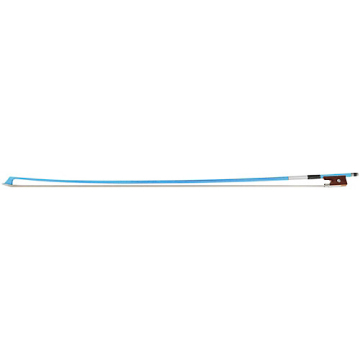 Saga Music Anton Breton AB-110BU Brazilwood Student Violin Bow 1/2 Blue - Saga Music Anton Breton AB-110BU Brazilwood Student Violin Bow 1/2 Blue