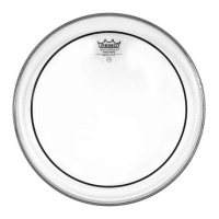 Remo PS-0306-00 Pinstripe Batter Clear 6"