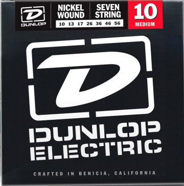 Dunlop DEN Nickel Plated Steel 10-56 7 String - Dunlop DEN Nickel Plated Steel 10-56 7 String