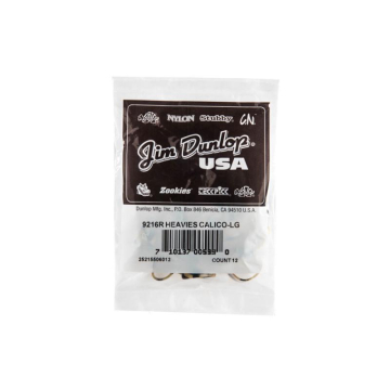 DUNLOP 9216R Heavies Thumbpicks Calico Large - DUNLOP 9216R Heavies Thumbpicks Calico Large