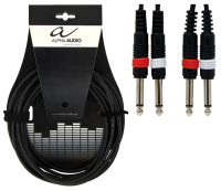 Alpha Audio Basic Line Audio Cable 2 моноджек 6.3 мм - 2 моноджек 6.3 мм 3 м
