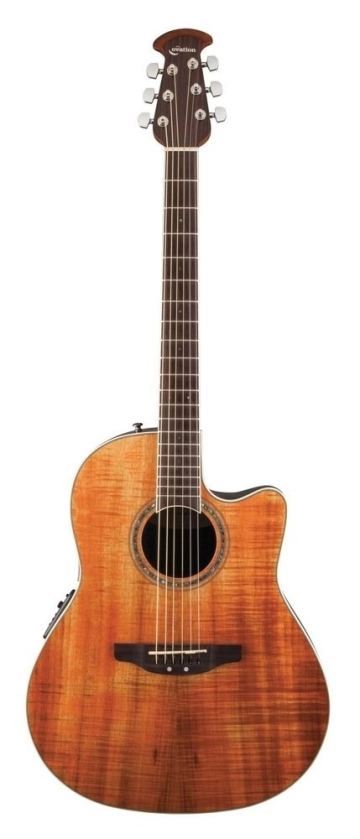 Ovation CS24P-FKOA Celebrity Standard Plus Mid Cutaway Figured Koa - Ovation CS24P-FKOA Celebrity Standard Plus Mid Cutaway Figured Koa
