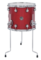 DRUM WORKSHOP FLOOR TOM PERFORMANCE LACQUER 14x12 Cherry Stain