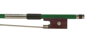 Saga Music Anton Breton AB-110GN Brazilwood Student Violin Bow 1/4 Green - Saga Music Anton Breton AB-110GN Brazilwood Student Violin Bow 1/4 Green