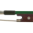 Saga Music Anton Breton AB-110GN Brazilwood Student Violin Bow 1/4 Green - Saga Music Anton Breton AB-110GN Brazilwood Student Violin Bow 1/4 Green