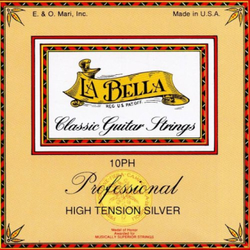 La Bella 10PH Professional High Tension Silver - La Bella 10PH Professional High Tension Silver