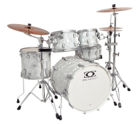 Drumcraft Series 7 Progressive Maple Liguid Chrome Satin Chrome HW