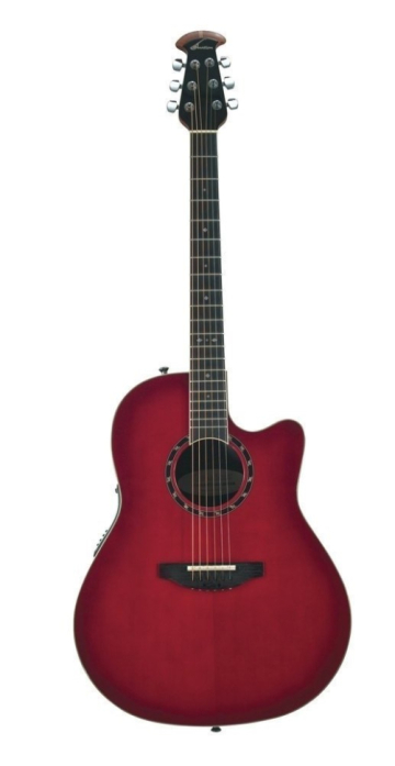 OVATION 2771AX-СCB-G Standard Balladeer Deep Contour Cutaway Cherry Cherry Burst - OVATION 2771AX-СCB-G Standard Balladeer Deep Contour Cutaway Cherry Cherry Burst