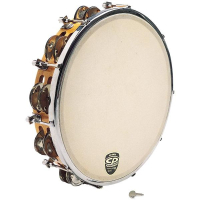 Latin Percussion CP391 Double Row Head Tambourine