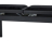 GEWA Piano bench Deluxe Double Black matt - GEWA Piano bench Deluxe Double Black matt