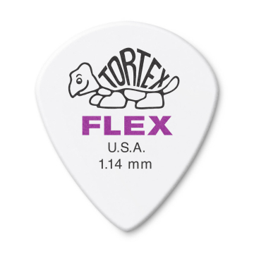 DUNLOP 468P1.14 Tortex Flex Jazz III - DUNLOP 468P1.14 Tortex Flex Jazz III