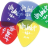 Медиатор Dunlop из набора медиаторов (432 шт.) 4861 - Медиатор Dunlop из набора медиаторов (432 шт.) 4861