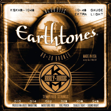 Kerly KQXAB-1048 Earthtones 80/20 Bronze Tempered - Kerly KQXAB-1048 Earthtones 80/20 Bronze Tempered