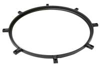 LATIN PERCUSSION HOOPED RAW SERIES TRASH SNARE LP1601B